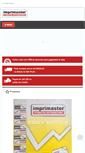 Mobile Screenshot of imprimaster.ind.br