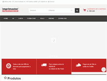 Tablet Screenshot of imprimaster.ind.br